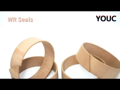 Op maat gemaakte slijtage ring zegel koolstof zuigerringen ptfe brons gevulde ptfe voor reparatie van machines