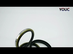 Zwart DKBI DKB stofdichtheid oliedichtheid hydraulische cilinderdichtheid NBR PU afwisseldichtheid