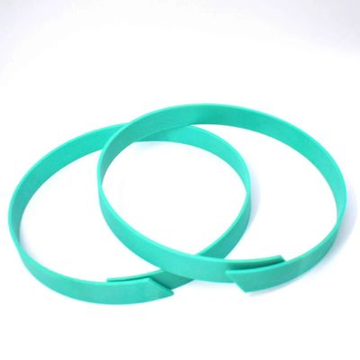 Gids van polyesterhars Ring Wear Ring Seal Groen Voor hydraulische cilinder